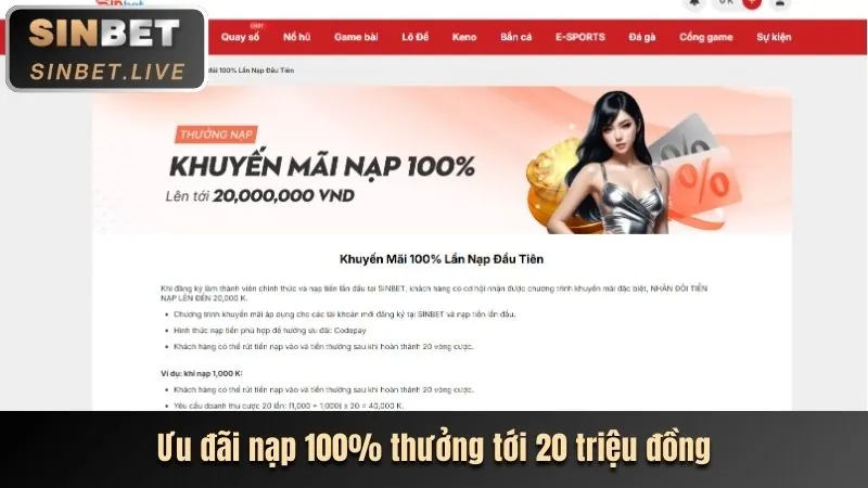 Khuyến mãi chào mừng c888